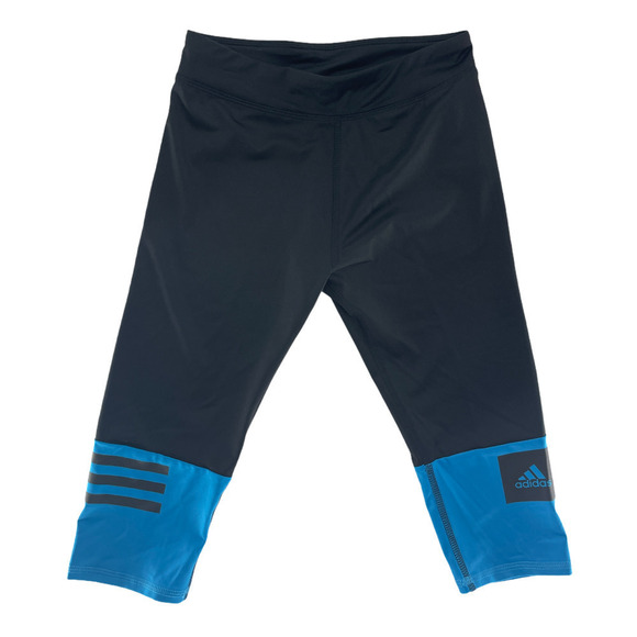 Adidas Girls Black Climalite Capri Leggings - Picture 1 of 5